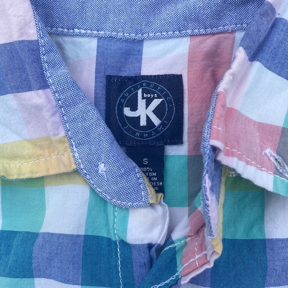 Boys plaid button up - Picture 3 of 6